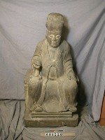 藏品(木雕文昌坐像)的圖片